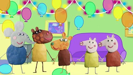 Play-Doh Pepa Pig Train Finger Family / Nursery Rhymes and More Lyrics