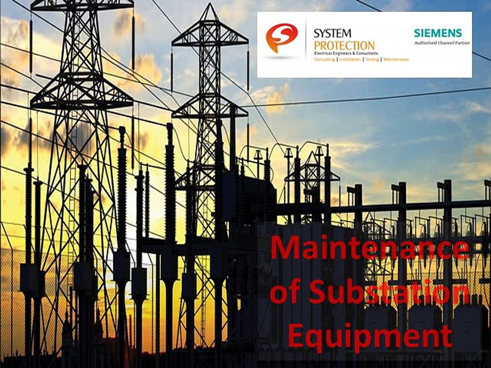 Electric Power Substation Maintenance And Repair | Solutions For Electrical Substation Maintenance