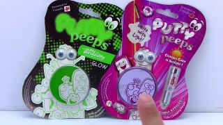 Putty Peeps! Bend, Bounce, Twist, Stretch and More!