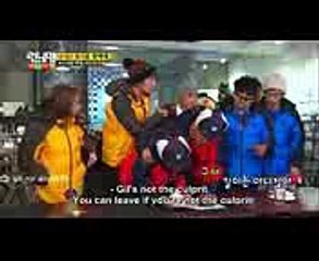 Running Man Ep.177 - Lee Kwang Soo and Yoo Jae Suk asked Gil to leave