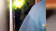 MTA Worker Drags Passenger Off Subway Train-arFUFfV3ulI