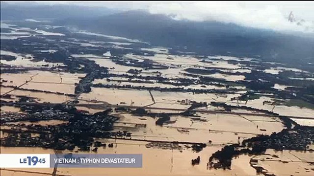 Les impressionnantes images du Vietnam terrassé par un typhon - Regardez