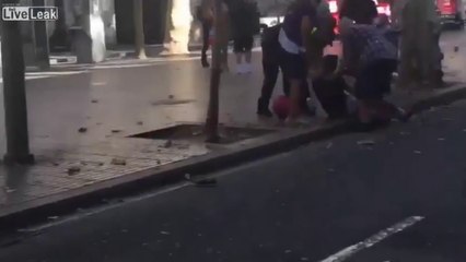 prova definitiva della presenza di attori di crisi a barcellona - barcelona hoax