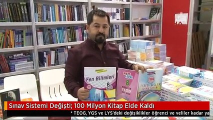 Sınav Sistemi Değişti; 100 Milyon Kitap Elde Kaldı