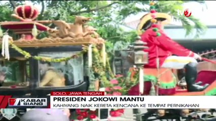 Kahiyang Naik Duplikat Kereta Garuda Kencana Keraton Solo