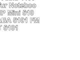 vhbw LiIon Akku 4400mAh 108V für Notebook Laptop HP Mini 5101 FM956UAABA 5101 FM956UT