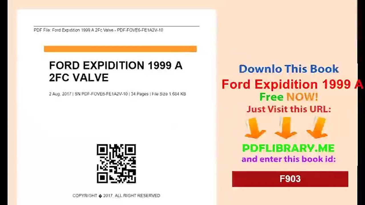 Ford Expidition 1999 A 2Fc Valve