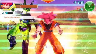 Dragón Ball z Tag Team mods xenoverse review Goku dios rojo / gohan ssj4 face beta