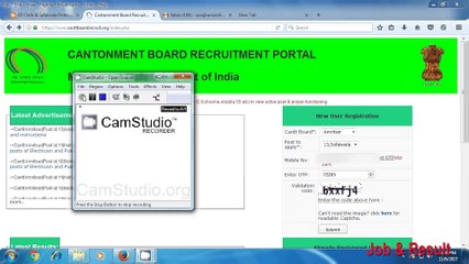 67 Clerk & Safaiwala Posts Cantonment Board Recruitment 2017 (8th passed and Bachelor Degree)