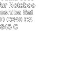 vhbw LiIon Akku 6600mAh 108V für Notebook Laptop Toshiba Satellite C805D C840 C840D