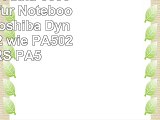 vhbw LiIon Akku 6600mAh 108V für Notebook Laptop Toshiba Dynabook B352 wie