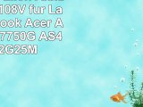 INTENSILO LiIon Akku 6000mAh 108V für Laptop Notebook Acer Aspire 7750 7750G