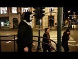 Prankster Scares Innocent Pedestrians for Halloween in Norway