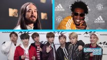 BTS Collaborate with Steve Aoki & Desiigner For 'Mic Drop' Remix | Billboard News