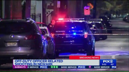 Tải video: Suspect Injured in Shooting Involving Off-Duty Police Officer in New Jersey