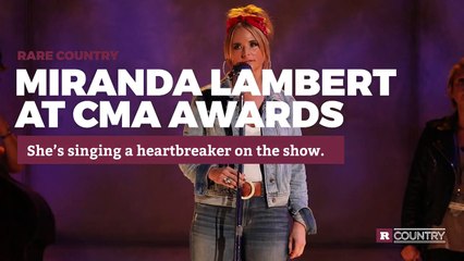 Télécharger la video: Miranda Lambert at CMA Awards | Rare Country