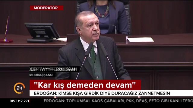 Kar kış demeden devam