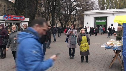 Ukraine: Femen activist calls for revolution on 1917 anniversary