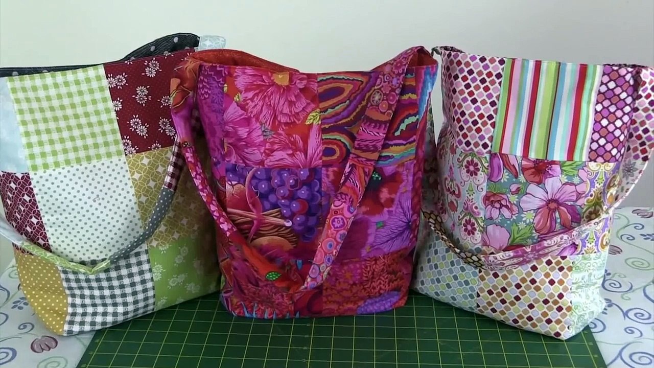 Tote Bag Tutorial: EASY Charm Square Tote Bag Tutorial