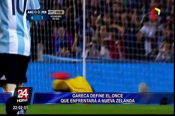 Perú vs. Nueva Zelanda: Gareca tendría definido el once que enfrentará a los 'Kiwis'