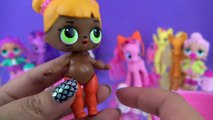 PONIES GET LOL SURPRISE DOLLS! Opening the Peeing Crying Dolls   GIVEAWAY!