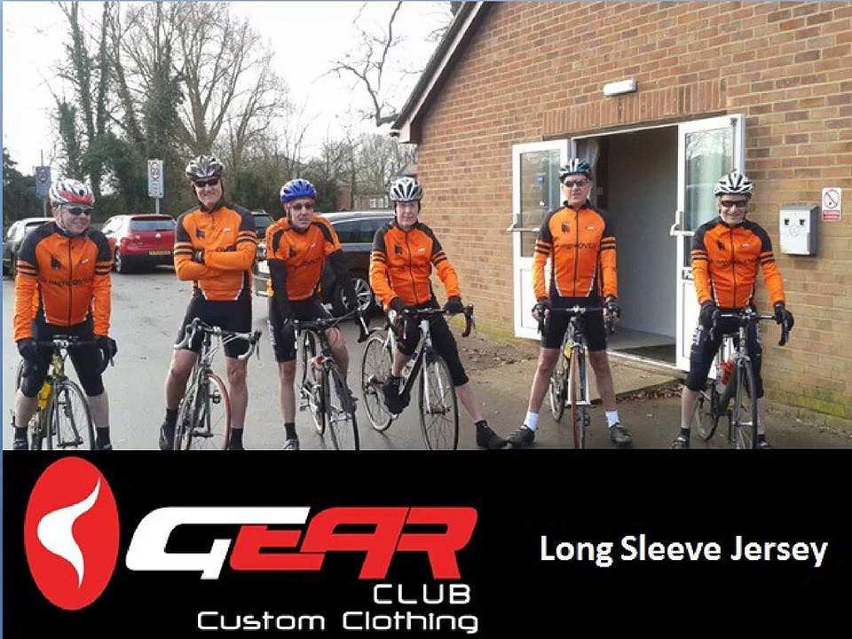 Custom Long Sleeve Cycling Jerseys | Gear Club Ltd