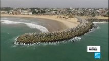 Bénin : le fléau de l''érosion sur les côtes