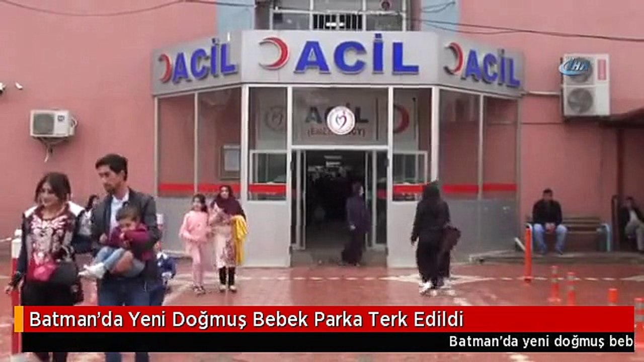 Batman'da Yeni Doğmuş Bebek Parka Terk Edildi