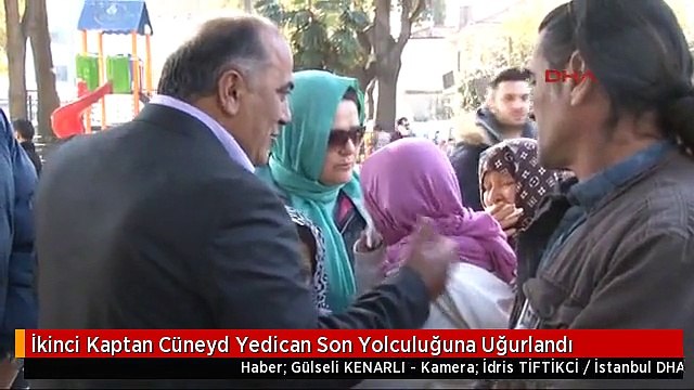 İkinci Kaptan Cüneyd Yedican Son Yolculuğuna Uğurlandı