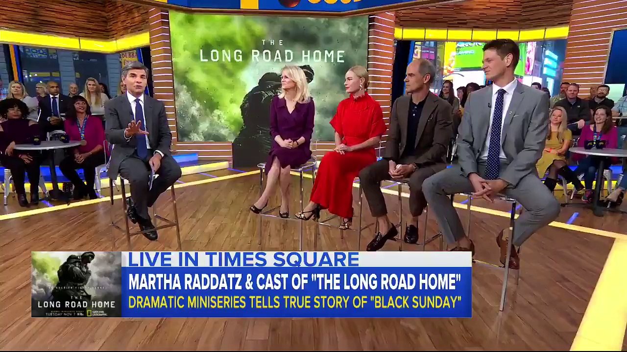 Good Morning America - Cast of _The Long Road Home