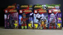 Lego Marvel SuperHeroes Guardians of the Galaxy Sheng Yuan Bootleg Review   Official Lego Comparisio