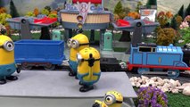 Funny Minions Stories with Thomas & Friends & Peppa Pig | Cars Monster Trucks and Play Doh Pepa