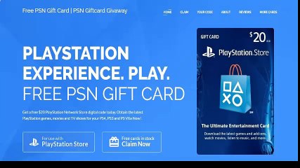 PSN Code Generator - Access our Online PSN Giftcard Giveaway Now1