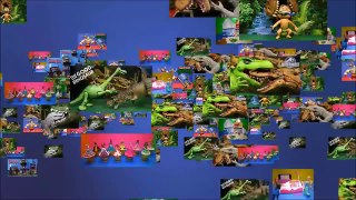 New Dinotrux Skya Talking Tall Tail Vs Jurassic World T-Rex Dreamworks Unboxing - WD Toys