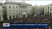 i24NEWS DESK | Catalans protest the imprisonment of their leaders | Wednesday, November 8th 2017