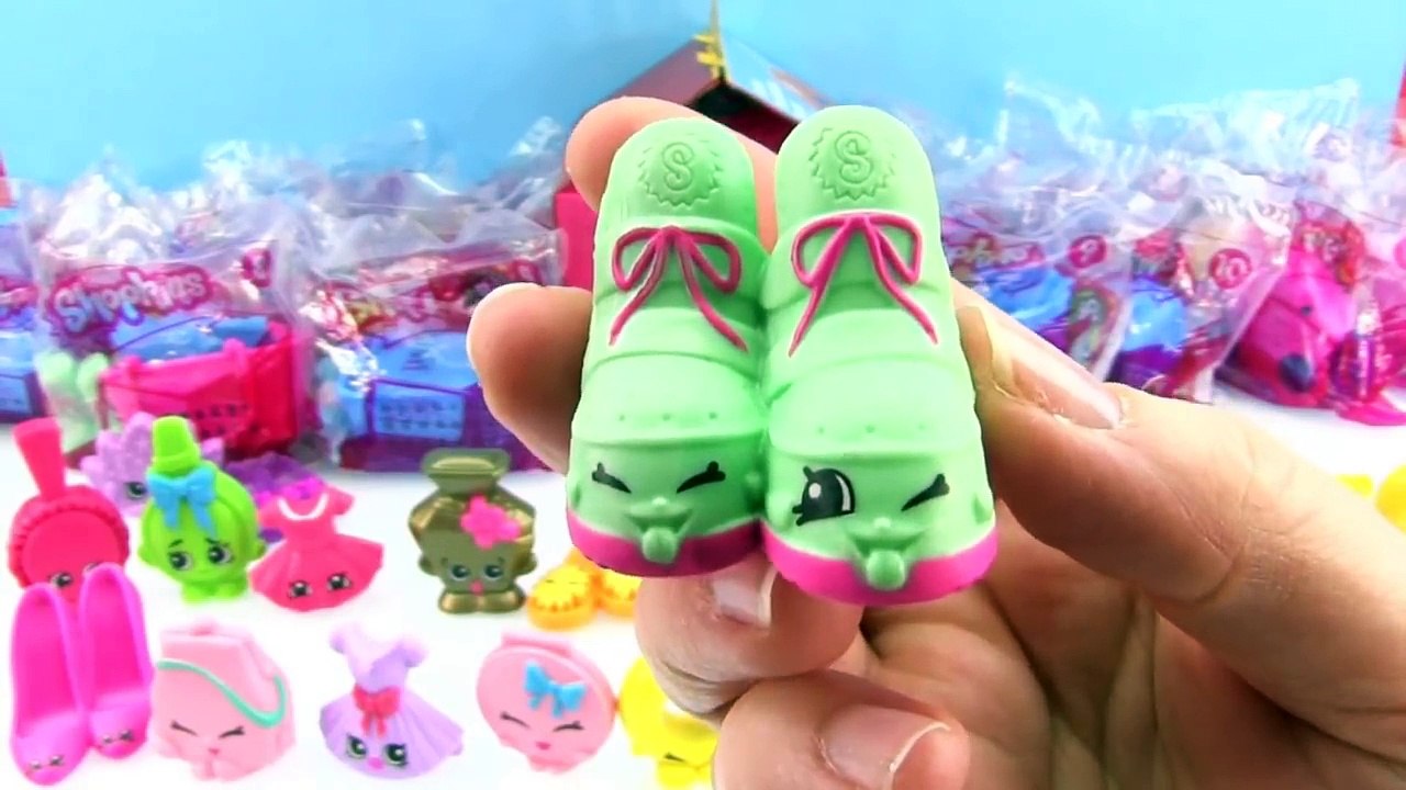 NEW McDonalds Shopkins Happy Meal Toys FULL SET of 16 - Codes Revealed