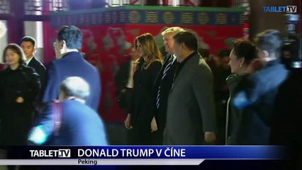 DONALD TRUMP V ČÍNE