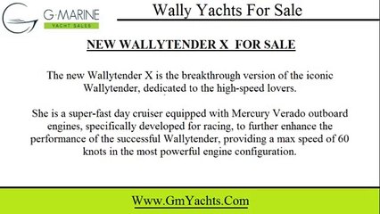 Wally Yachts For Sale