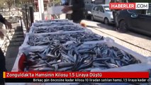 Zonguldak'ta Hamsinin Kilosu 1.5 Liraya Düştü