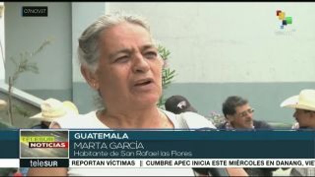 Campesinos guatemaltecos exigen cierre definitivo de mina San Rafael
