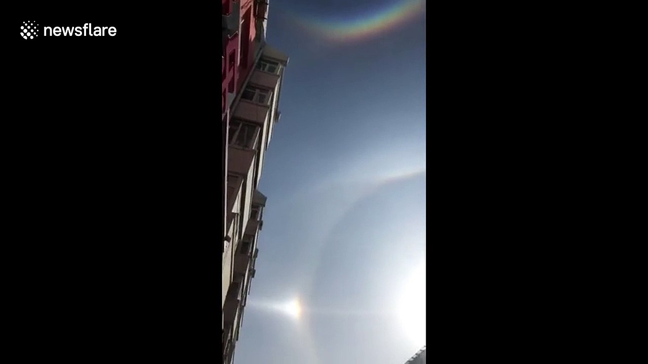 'Three suns' appear in northeast China