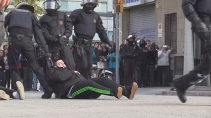 Huelga general en Cataluña