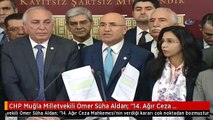 CHP Muğla Milletvekili Ömer Süha Aldan: 