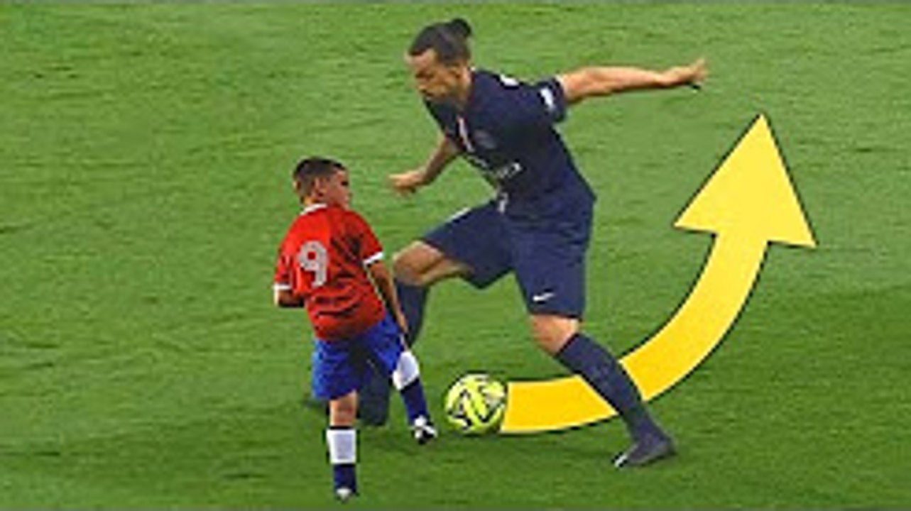 Kids Vs Footballers • Football Players Humiliating Little Kids • Ankle Breaking Skills