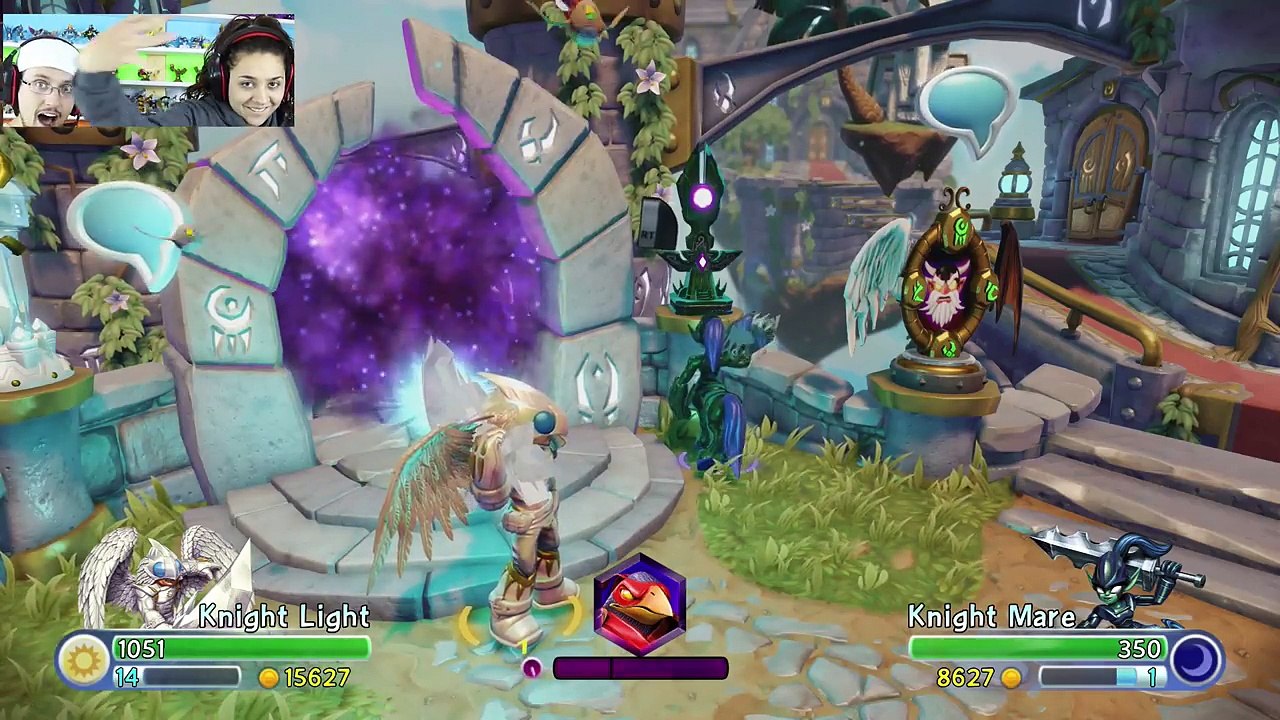 Lets Play Skylanders Trap Team: MIDNIGHT MUSEUM w/ NIGHTSHADE Boss Battle! CHAPTER 19 (DARK Element)