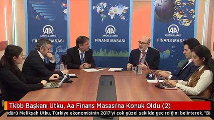 Tkbb Başkanı Utku, Aa Finans Masası'na Konuk Oldu (2)