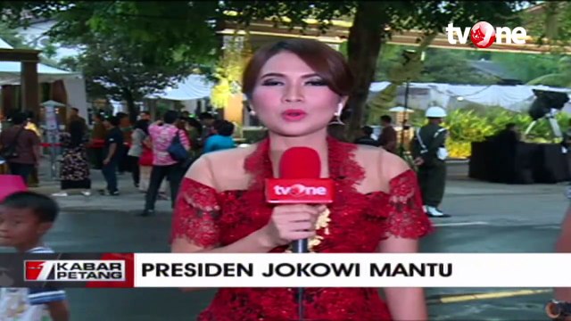 Begini Suasana Diluar Gedung Graha Saba Buana Jelang Resepsi Ke-2 Pernikahan Kahiyang-Bobby