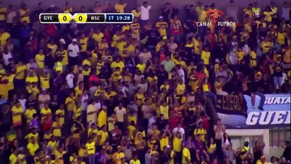 GUAYAQUIL CITY 1 BARCELONA 2 SEGUNDA ETAPA FECHA 17 COPA BANCO DEL PACIFICO 2017