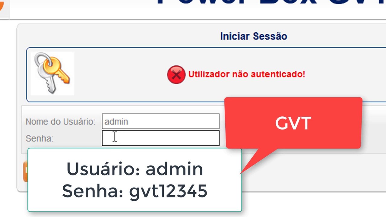 Login e Senha GVT e Vivo + Como Mudar Nome e Senha de Rede WiFi