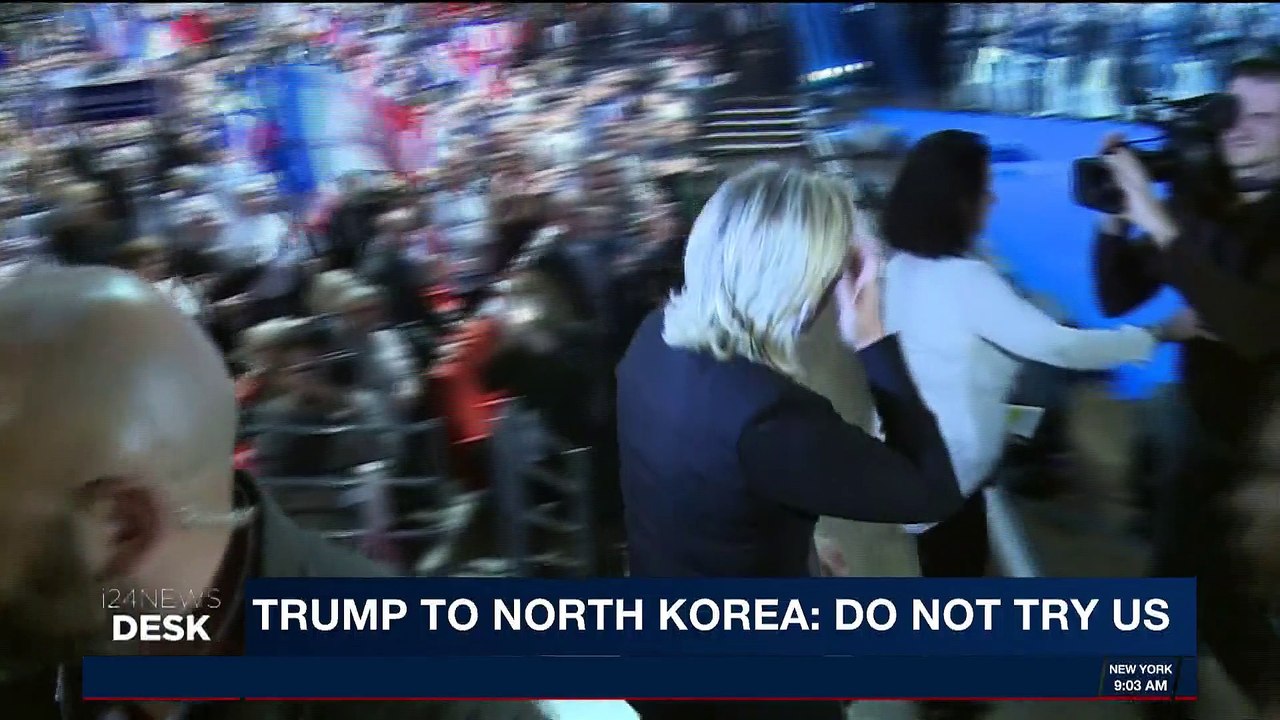 i24NEWS DESK | Le Pen stripped of French immunity over I.S. pics | Wednesday, November 8th 2017